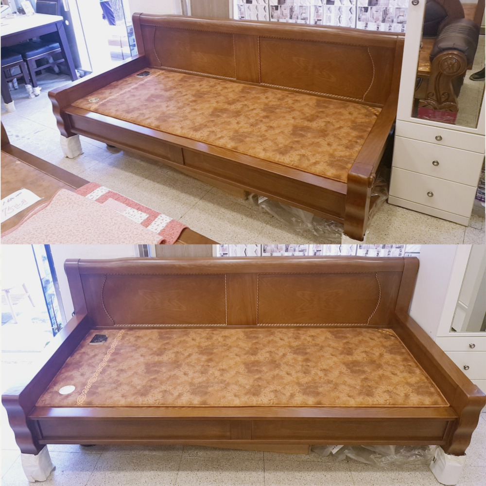 옥마루 흑침대 흙쇼파 흙쇼파침대 온열 보료 2인미니황토볼 홈쇼핑