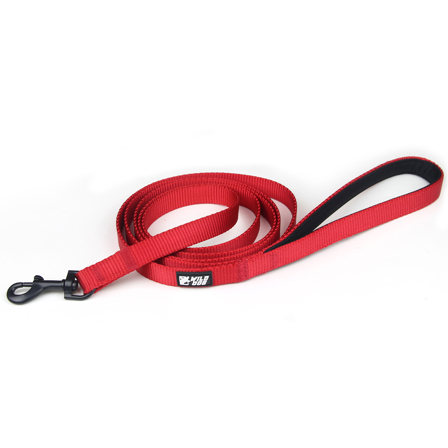 와일드독 베이직 강아지리드줄 소형견 대형견 레드 S 제품 이미지