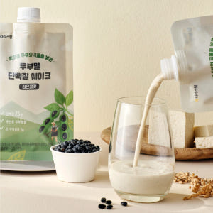 두부 단백질쉐이크 파우치 식사대용 단기간다이어트 10팩 맛있게 먹은 솔직 후기 - 상품 이미지 3
