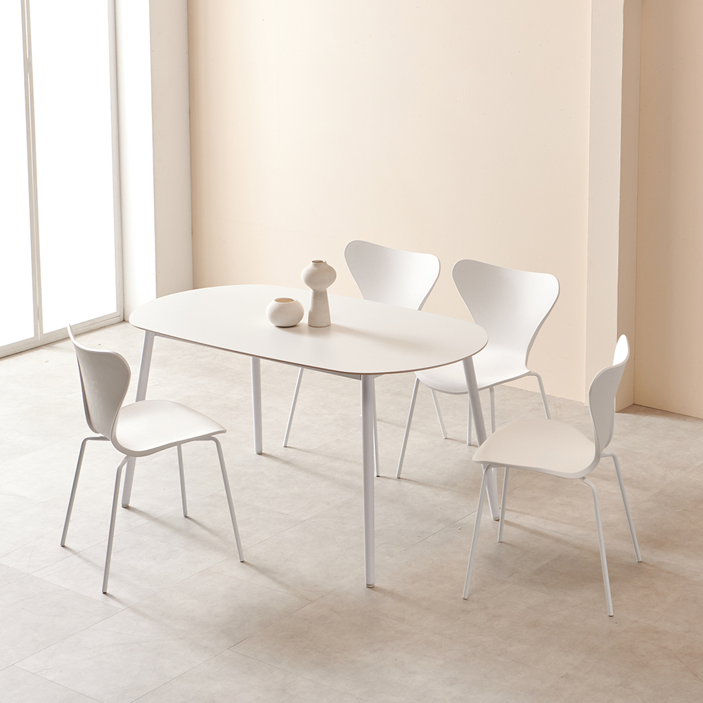 레이나 12T 세라믹 4인용 식탁세트 1400 (의자4)