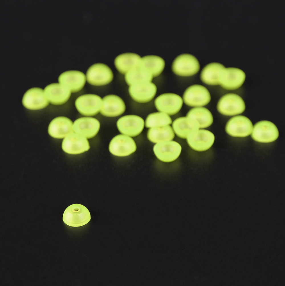 반달 구슬 반원 반구슬 찌낚시 채비 자작 소품 멈춤 저마찰 30개 - 상세 이미지 5