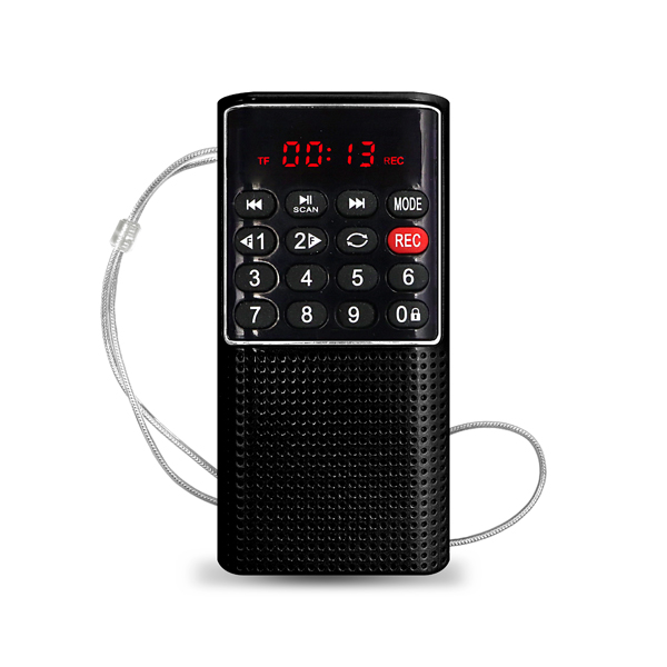 인켈 휴대용 FM 효도 라디오 IK-PR190 SD카드 MP3 재생 녹음 - 상세 이미지 3