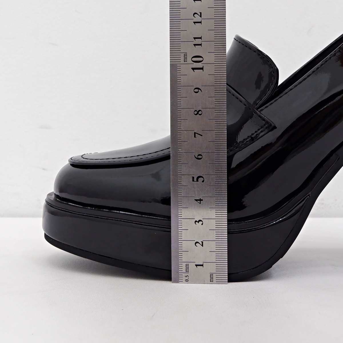 [핏보장✨주문폭주✨] 에나멜 플랫폼 가보시 로퍼힐 펌프스 9cm 상세 이미지 42