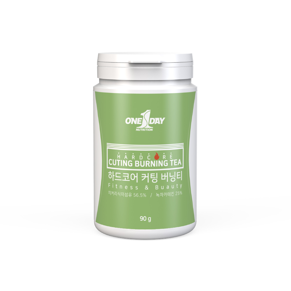 하드코어 커팅 버닝티 녹차추출물 카테킨, 식이섬유 파우더 150g - 상세 이미지 2
