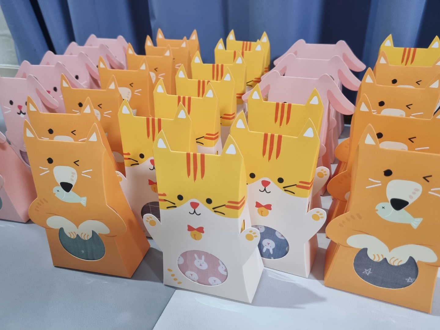 빠삐뽀삐 어린이집 생일 답례품 선물 유치원 구디백 스카프 손수건 - 상품 이미지