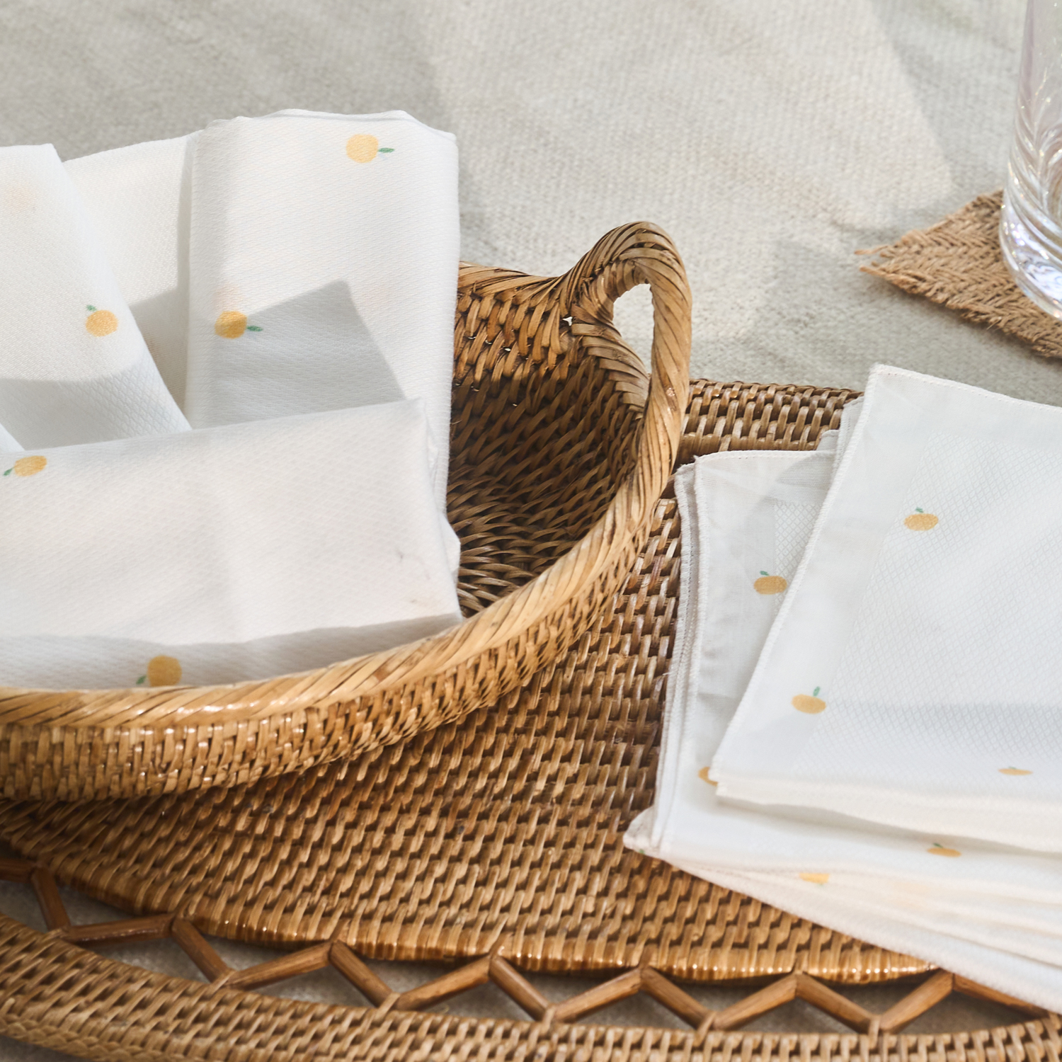 리에또 밤부 엠보 가제 무형광 손수건 아기 신생아 손수건 5장