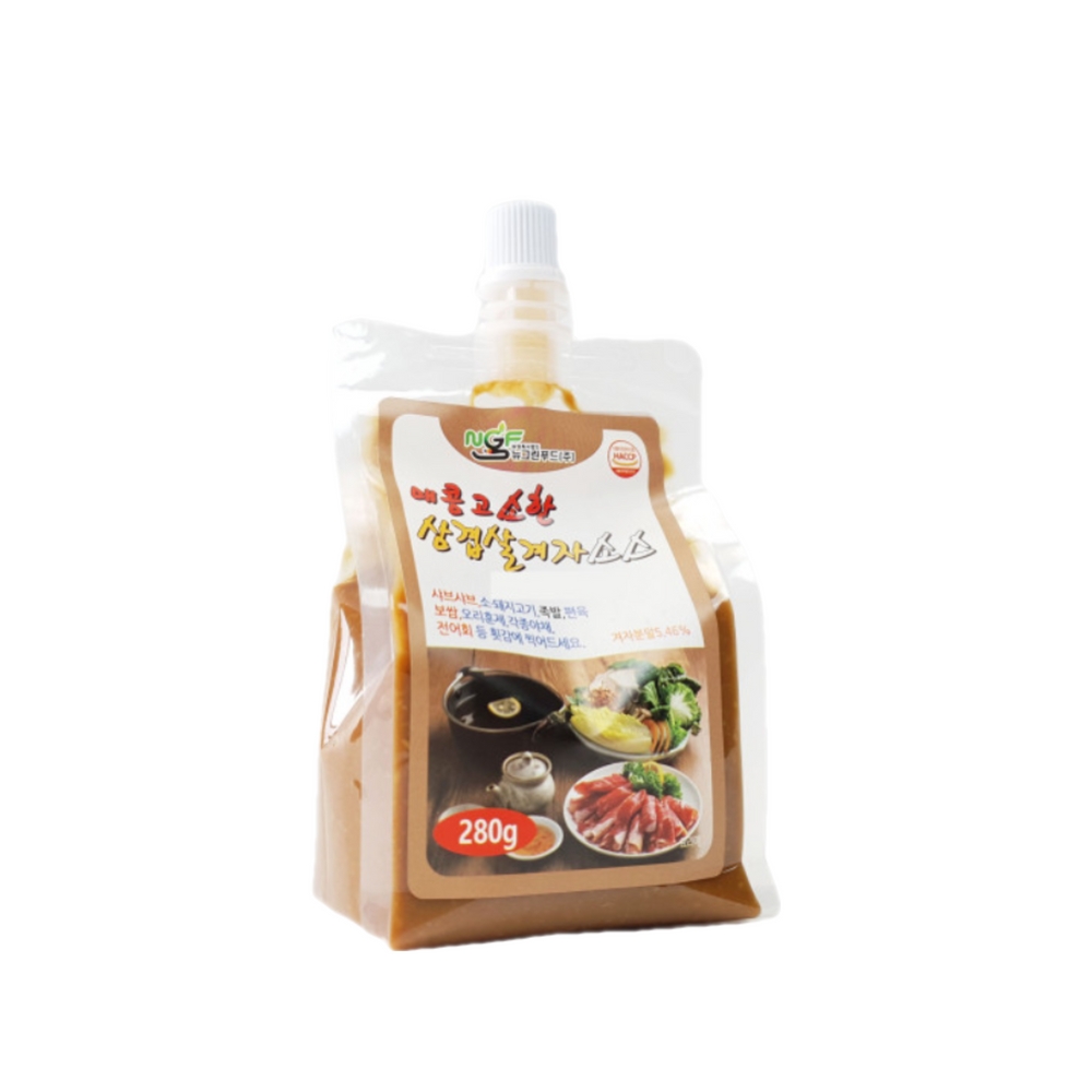 육회 뭉티기 소스 50g 1팩 육사시미소스 양념 : 찐텐마켓