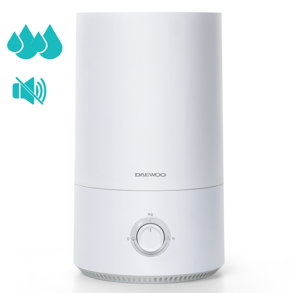 대우 초음파 가습기 간편 통세척 대용량 4.3L 사무실 가정용 카페