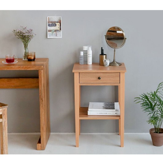 소파 틈새 선반 소형 얇은 테이블 미니 높은 사이드 테이블