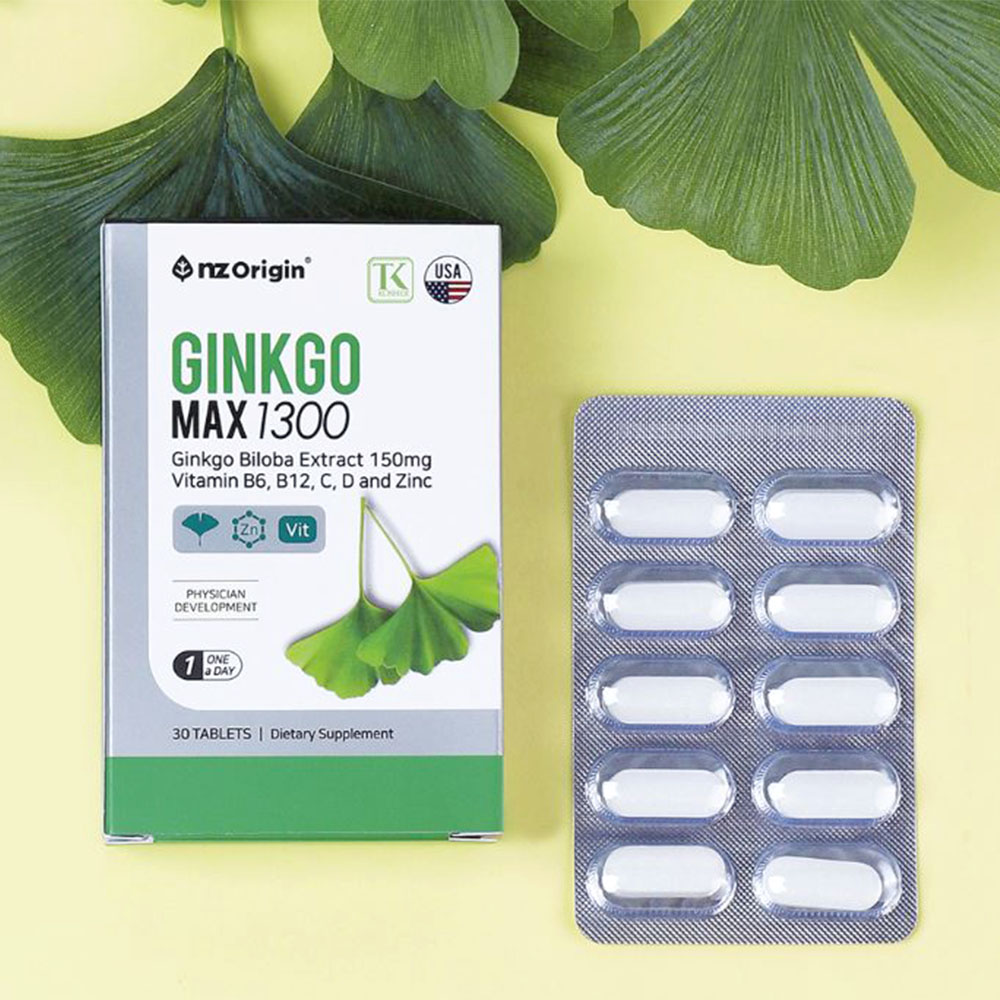 혈행 은행잎 징코맥스 30정 1개월분 제품 이미지