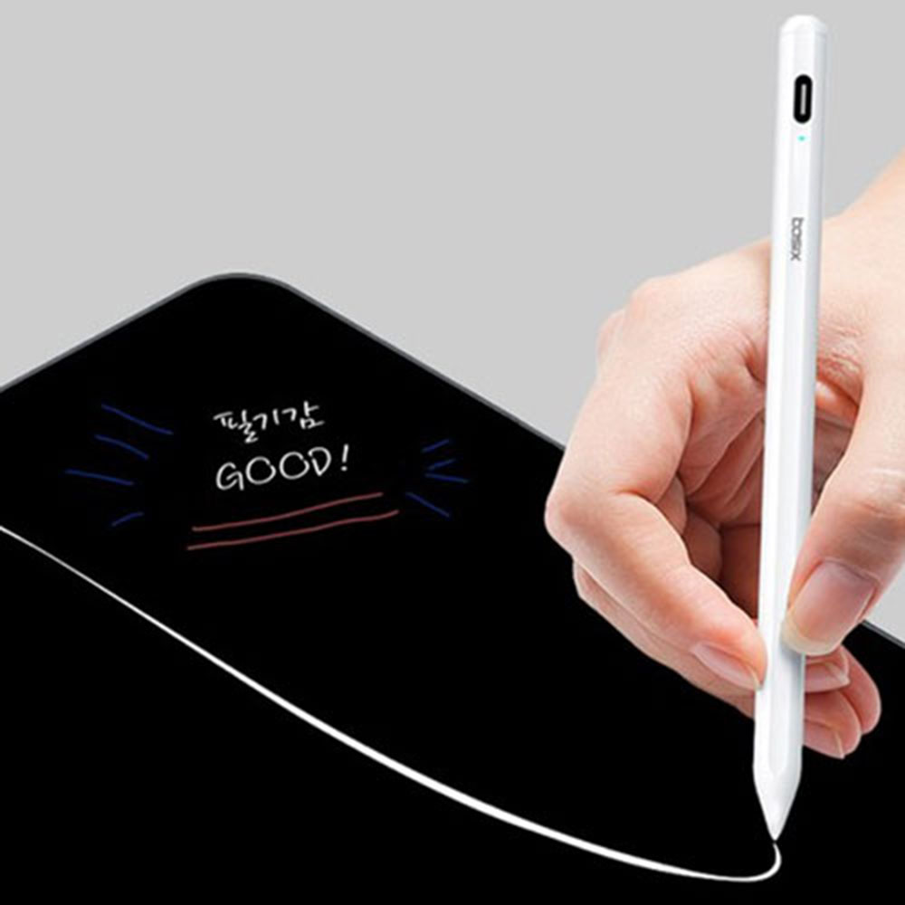 애플펜슬 2세대 아이패드펜슬 호환 짭플 아이 펜슬 c타입 충전식 터치펜