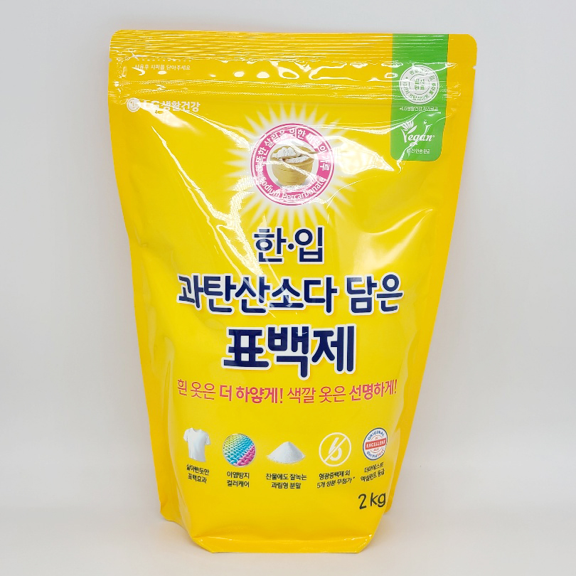 LG 한입 과탄산소다 담은 표백제 2kg - 상품 이미지