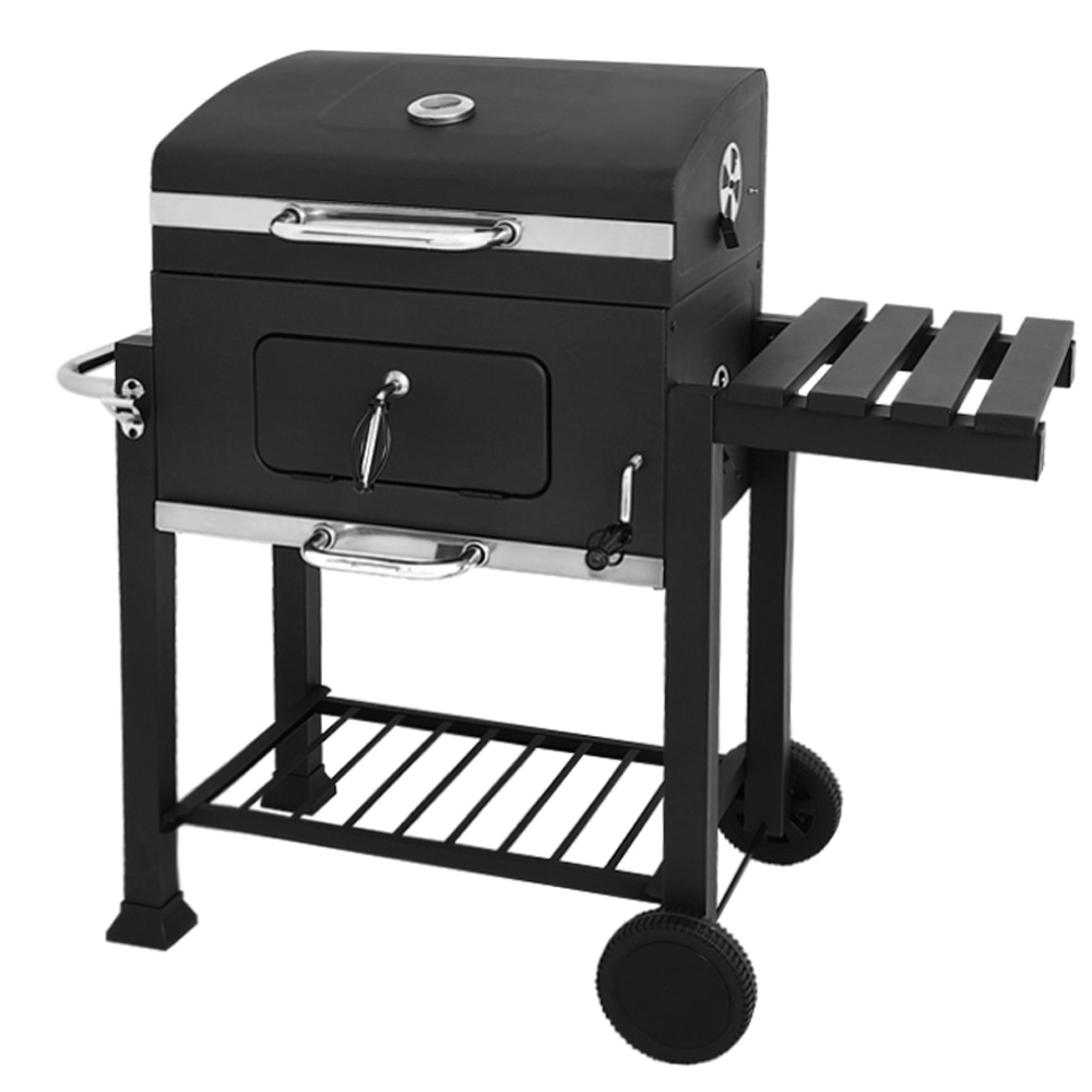 꾸버스 그랜드가든 C 바베큐그릴 주물석쇠 특대형 야외 BBQ 펜션 숯불 훈제 직화 화로대