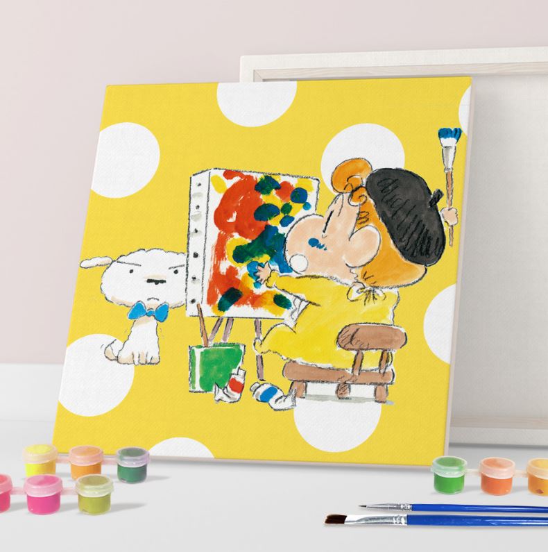 짱구 짱아는 화가 20x20 / 유화 명화 그림 그리기 DIY 세트