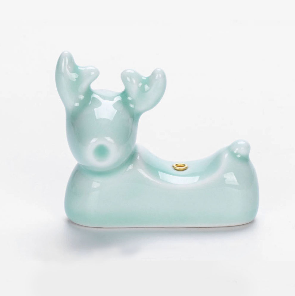 세라믹 인센스홀더 아침 숲의 동물원