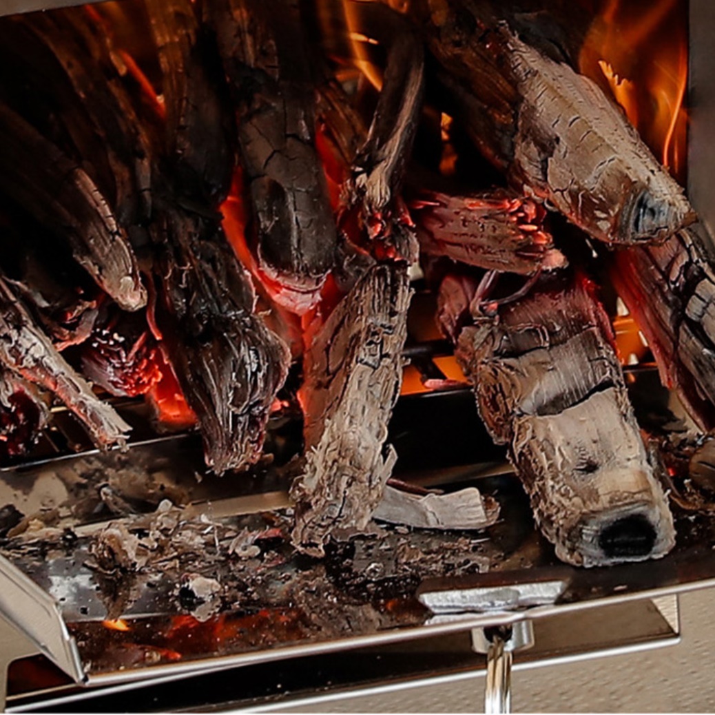 야외 소형 화목난로 초미니 캠핑용 난로 겨울캠핑난로