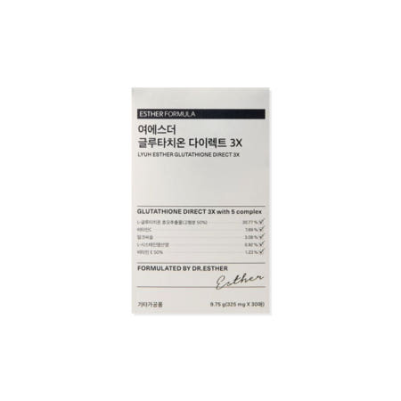 여에스더 글루타치온 필름 다이렉트3X 325mg x 30매 x 1박스