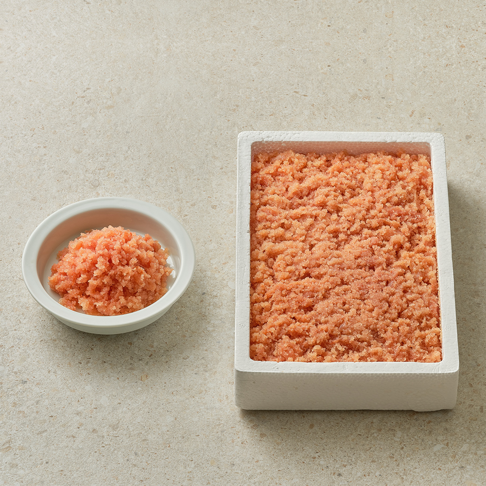 덕화명란 대용량 송송명란 1kg (업소용 벌크 저염 무색소 무보존료 무발색제 요리용 실속 프리미엄)