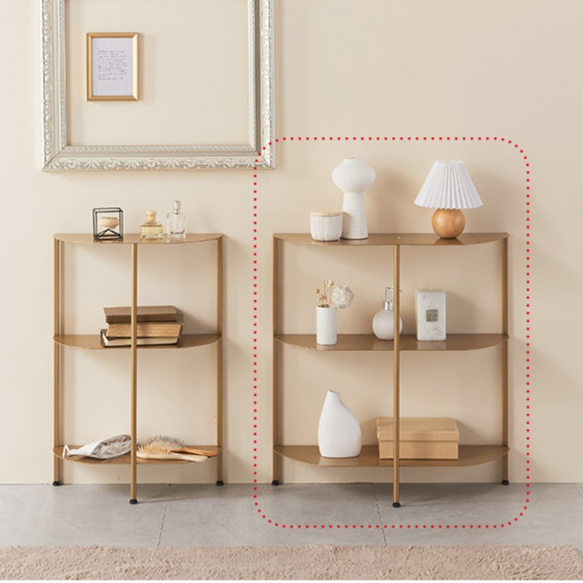 거실 장식장 꾸미기 작은 트로피 수석 상패 진열장 금장 가구