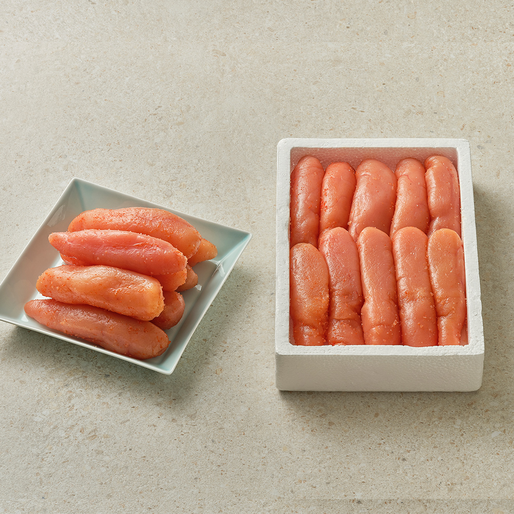 덕화명란 대용량 온명란 L 1kg (업소용 벌크 저염 무색소 무보존료 무발색제 요리용 실속 프리미엄)