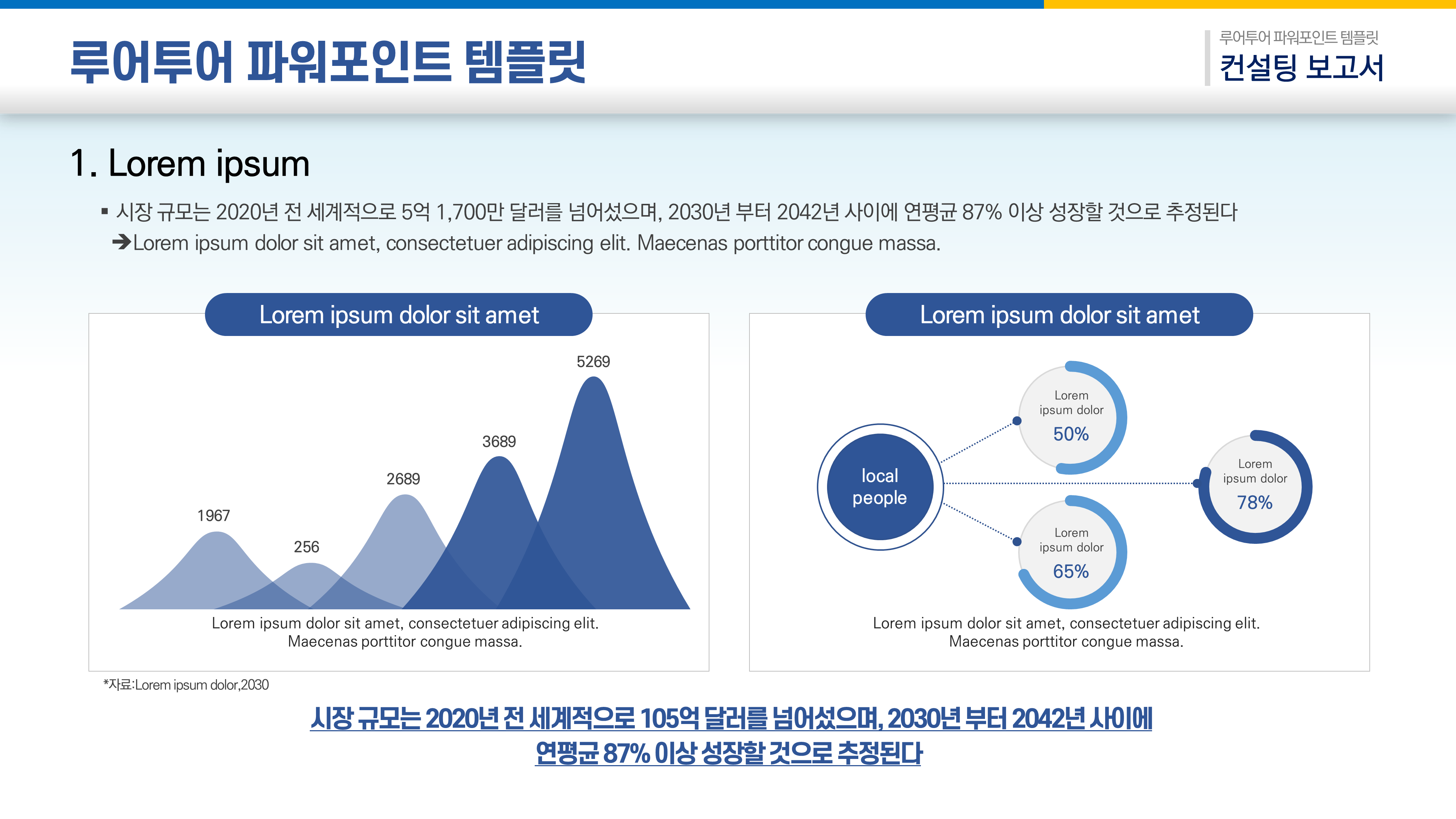 676 깔끔한 ppt 템플릿 컨설팅 보고서 제안서 기획서 파워포인트템플릿 - 상세 이미지 3