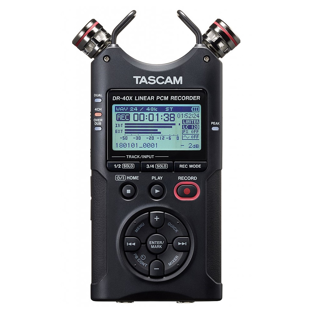 TASCAM DR-40X 타스캠 휴대용 보이스 레코더