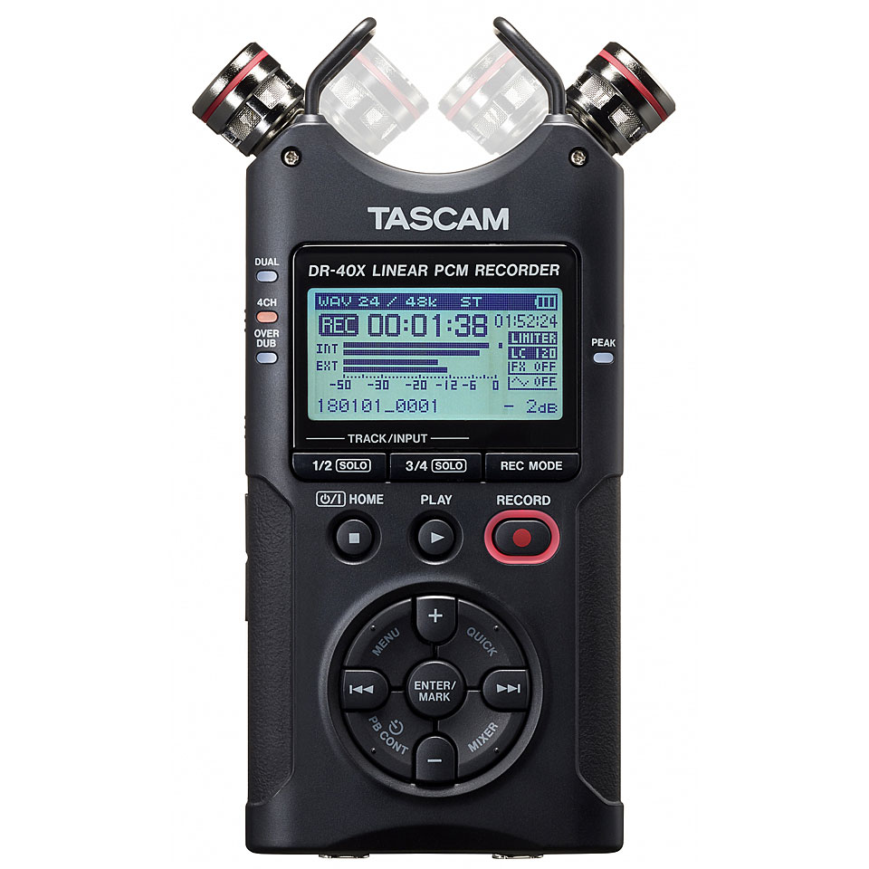 TASCAM DR-40X 타스캠 휴대용 보이스 레코더 - 상세 이미지 4