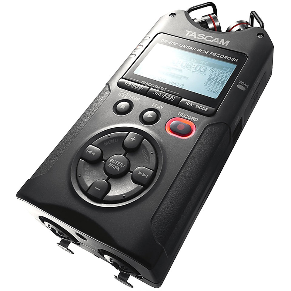 TASCAM DR-40X 타스캠 휴대용 보이스 레코더 - 상세 이미지 5