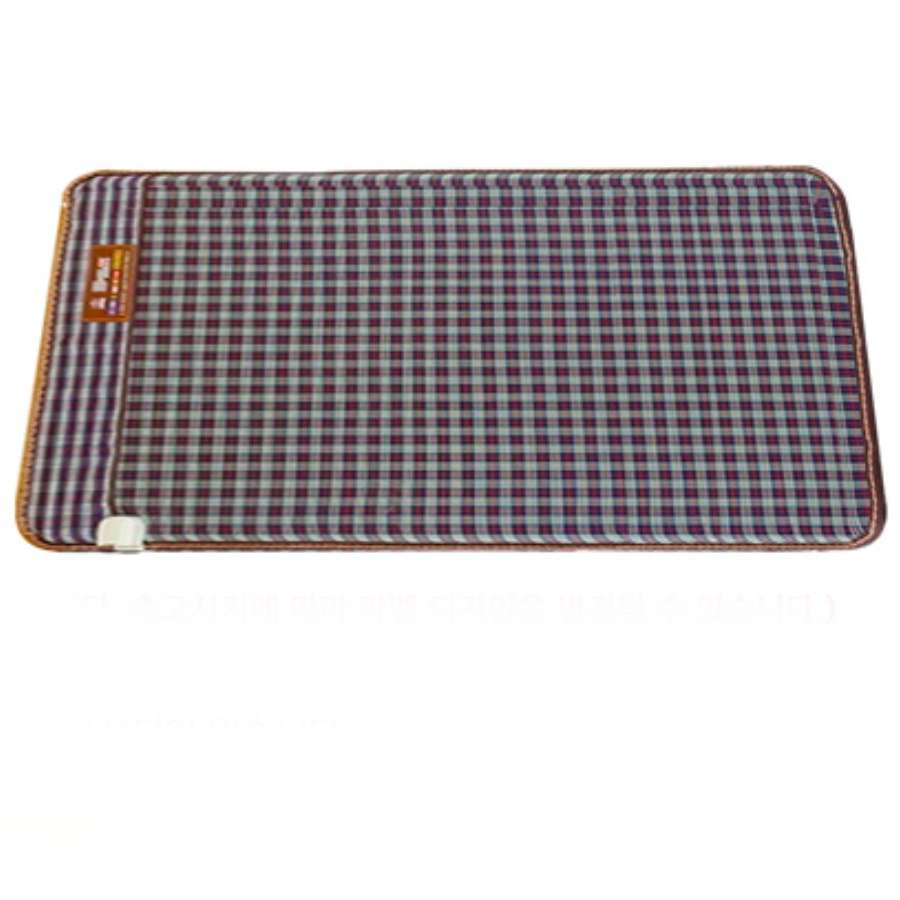 체크 타탄 방수 거실용 전기매트 거실 전기장판 싱글