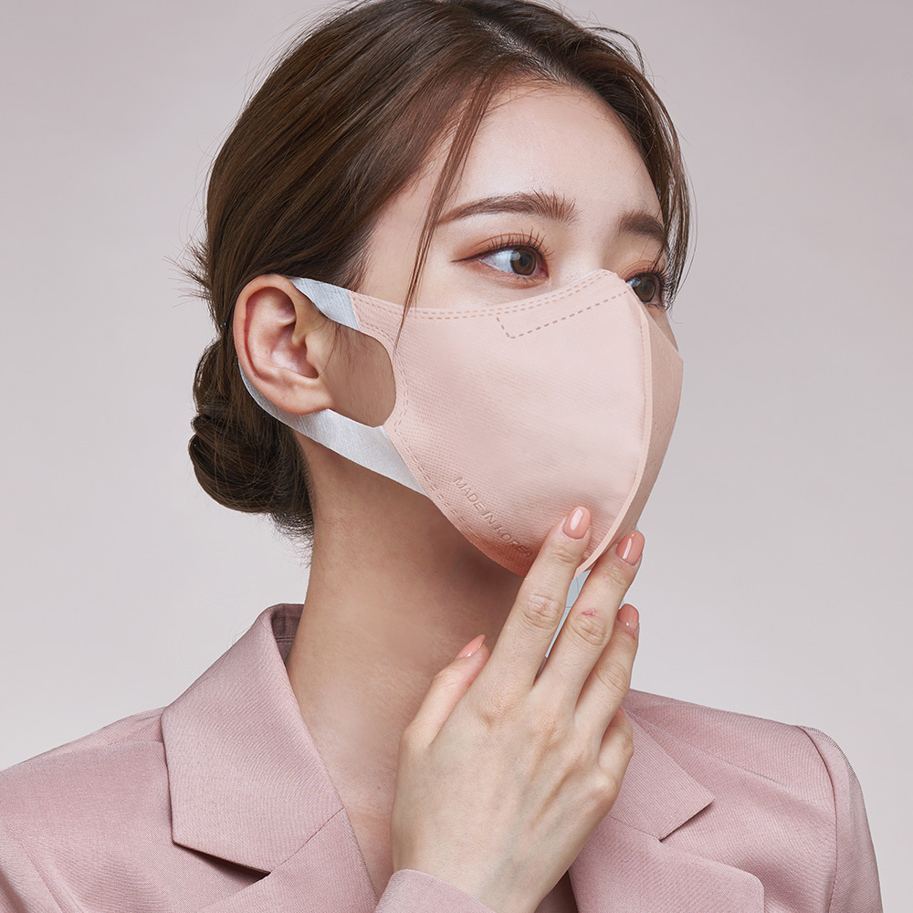 바른 새부리형 릴렉스핏 귀편한 숨쉬기편한 마스크 화이트 중형 30매 - 상세 이미지 4