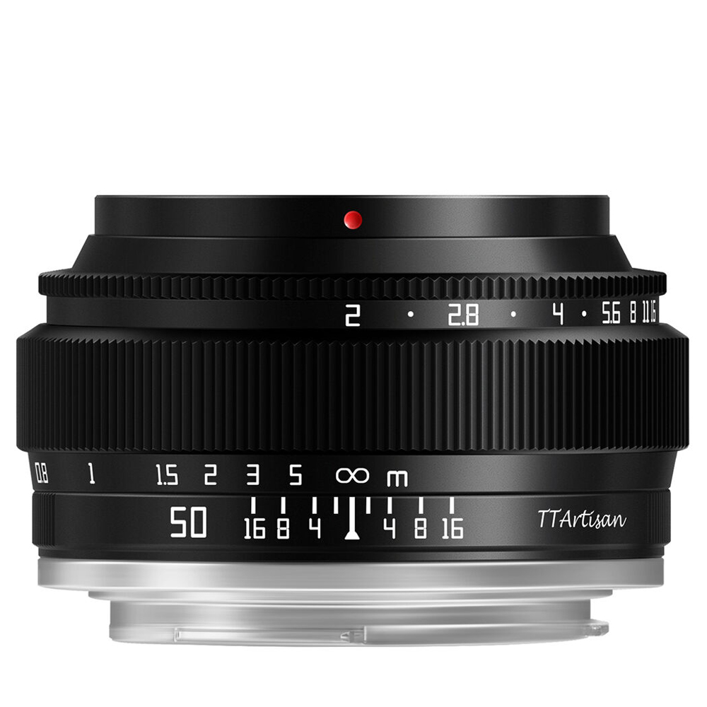 티티아티산 50mm F2.0 소니 E마운트 풀프레임 렌즈 블랙 - 상품 이미지