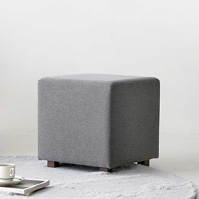 GAKHO 사각스툴 NIM4040SI 그레이 6945.8472 - 상품 이미지