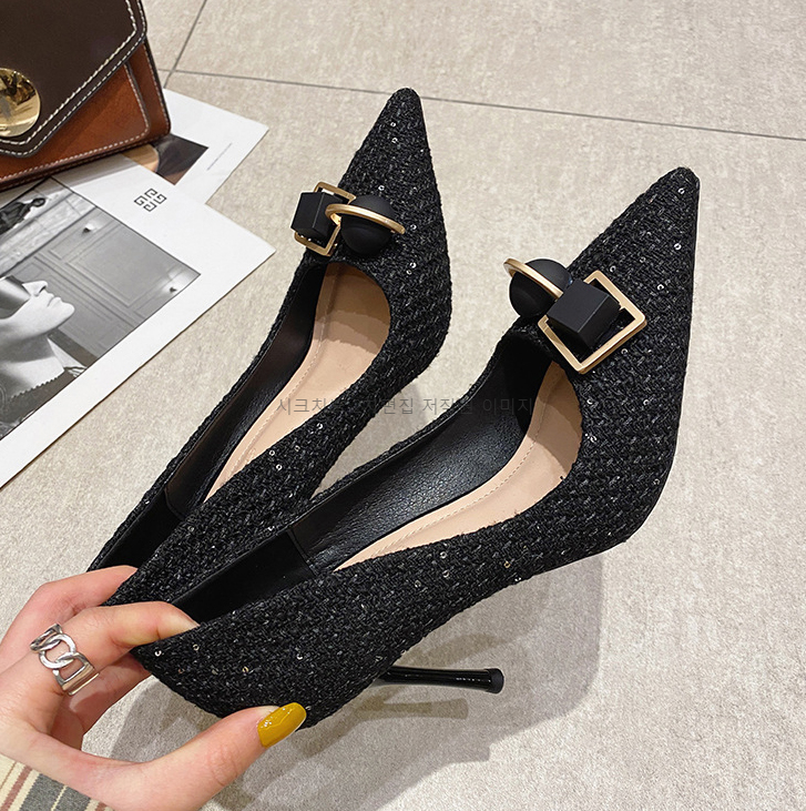 케렌디 7,9cm 버클 스틸레토 펌프스 여성구두 힐 2color 상세 이미지 12