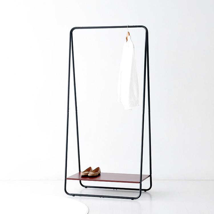 TRINCO 선반행거+RODNEY 원목 옷걸이