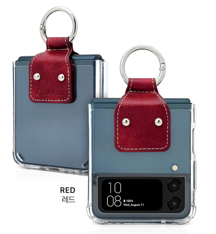 갤럭시 Z플립4 케이스 제트플립4 투명 링 삼성 Z4 - 상세 이미지 3