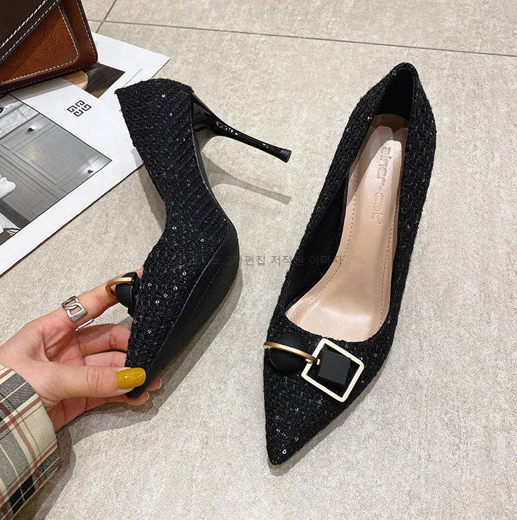 케렌디 7,9cm 버클 스틸레토 펌프스 여성구두 힐 2color 상세 이미지 11
