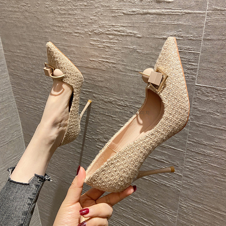 케렌디 7,9cm 버클 스틸레토 펌프스 여성구두 힐 2color 상세 이미지 15