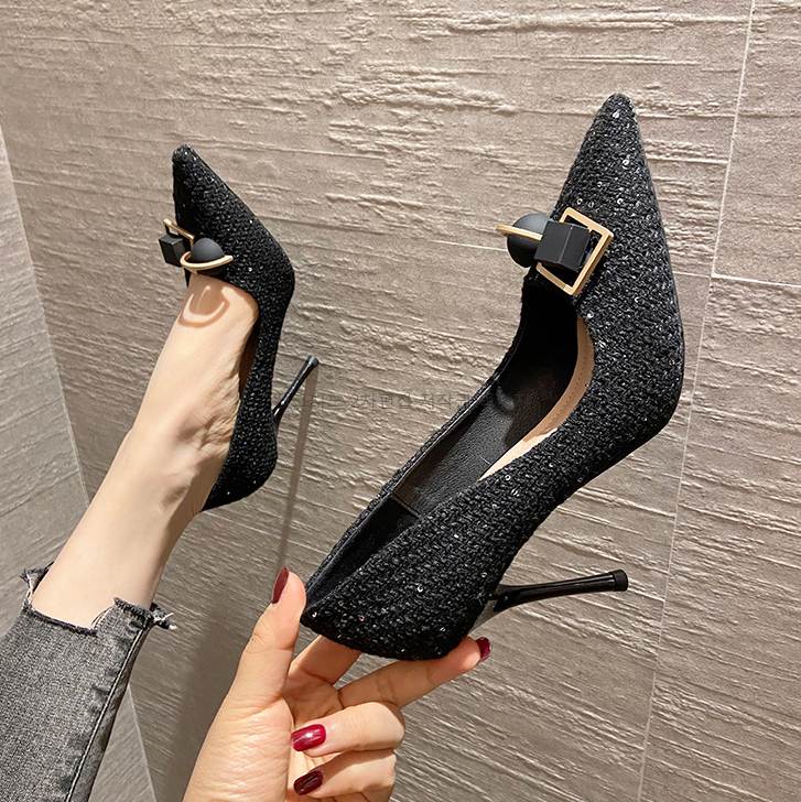 케렌디 7,9cm 버클 스틸레토 펌프스 여성구두 힐 2color 상세 이미지 6