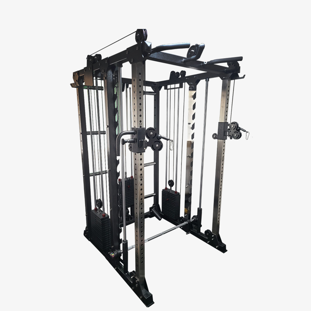 씨앤케이 헬스랙 SM9000 스미스머신 듀얼스미랙 케이블크로스 홈짐랙 하프랙 멀티랙 파워렉 - 상품 이미지
