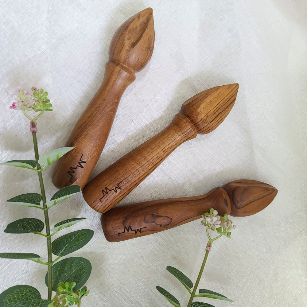 모어우드 원목 레몬 착즙기 수동 스퀴저 과일 즙짜개 원목 나무 스퀴즈