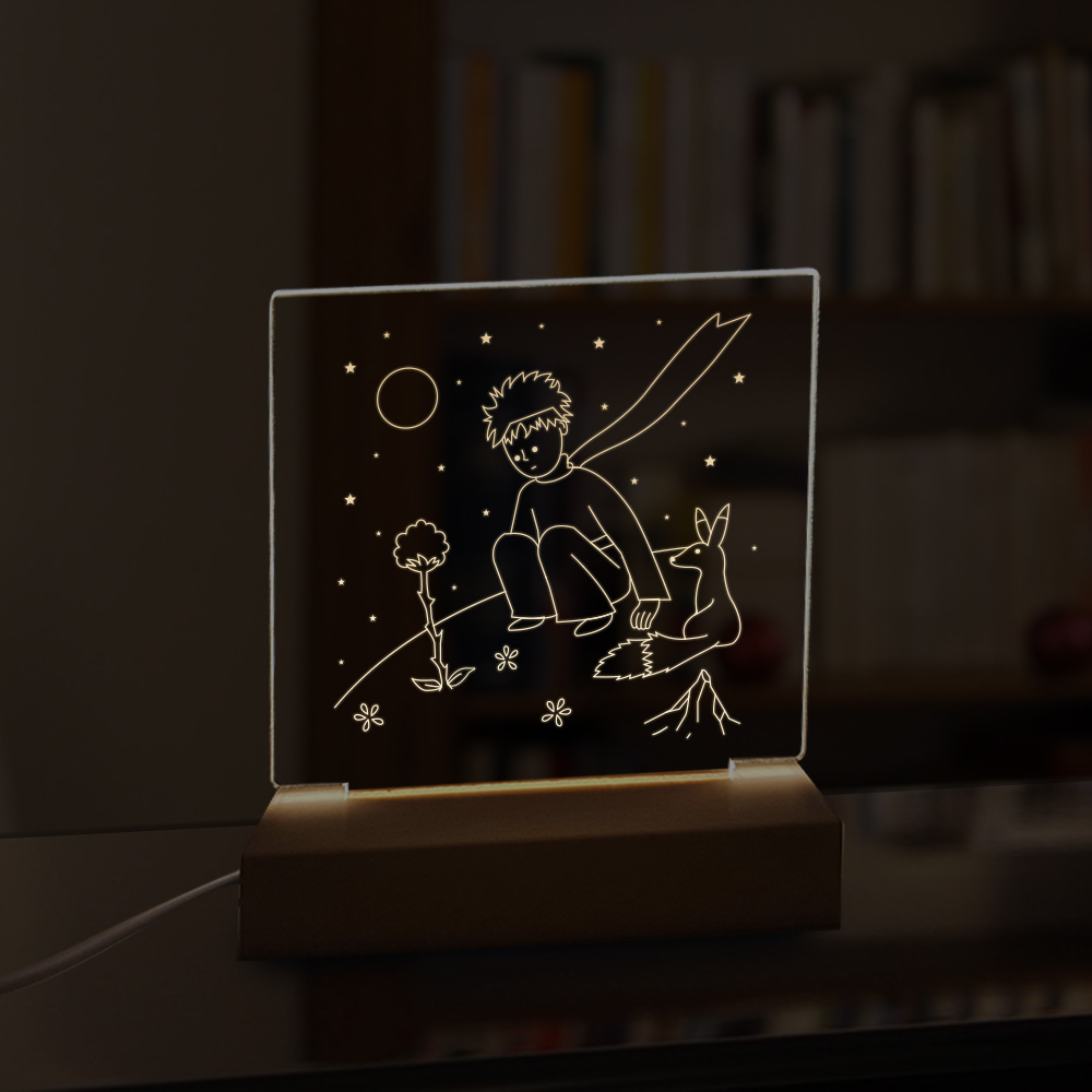 솔라콤 아크릴 무드등 만들기 조명 DIY 키트 소형 알뜰세트