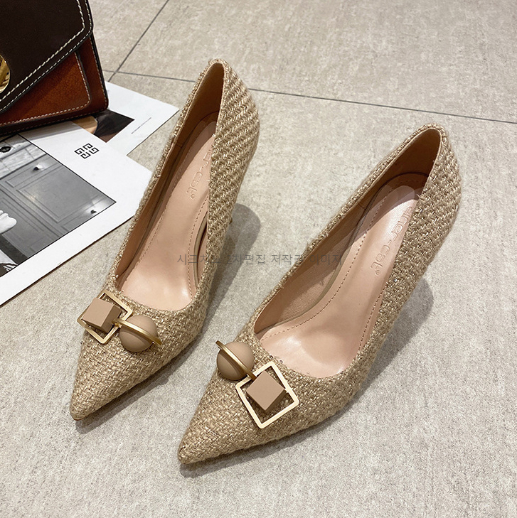 케렌디 7,9cm 버클 스틸레토 펌프스 여성구두 힐 2color 상세 이미지 18