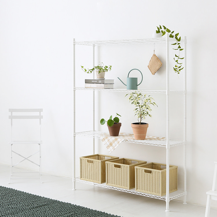 아리모 선반 12001600 1200mmx350mmx1600mm, 4단, 화이트 5798.8637 이미지 6