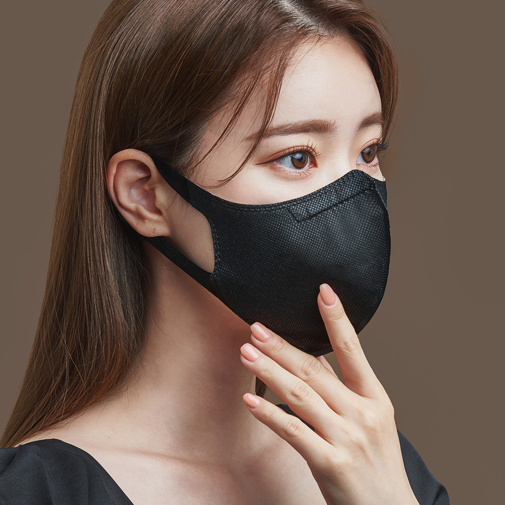 바른 새부리형 릴렉스핏 귀편한 숨쉬기편한 마스크 화이트 중형 30매 - 상세 이미지 2