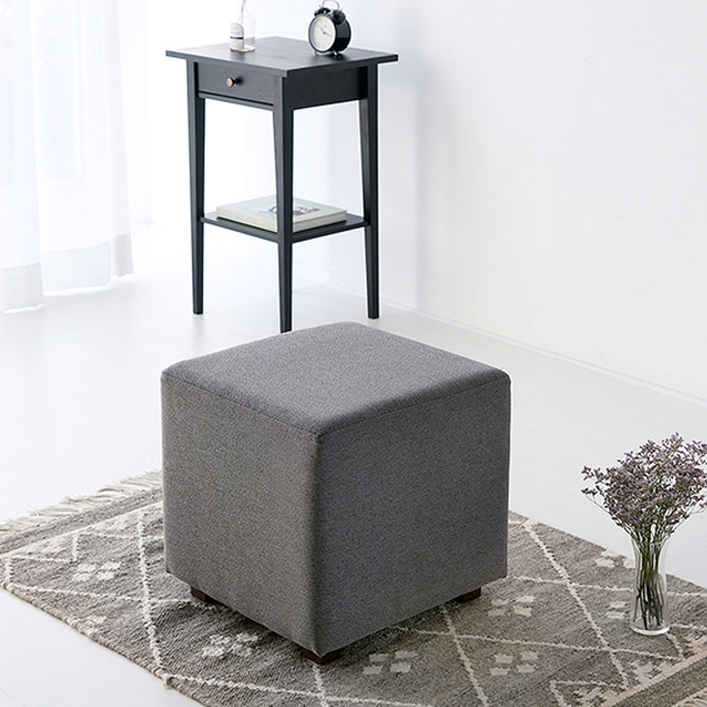 GAKHO 사각스툴 그레이 6945.8472