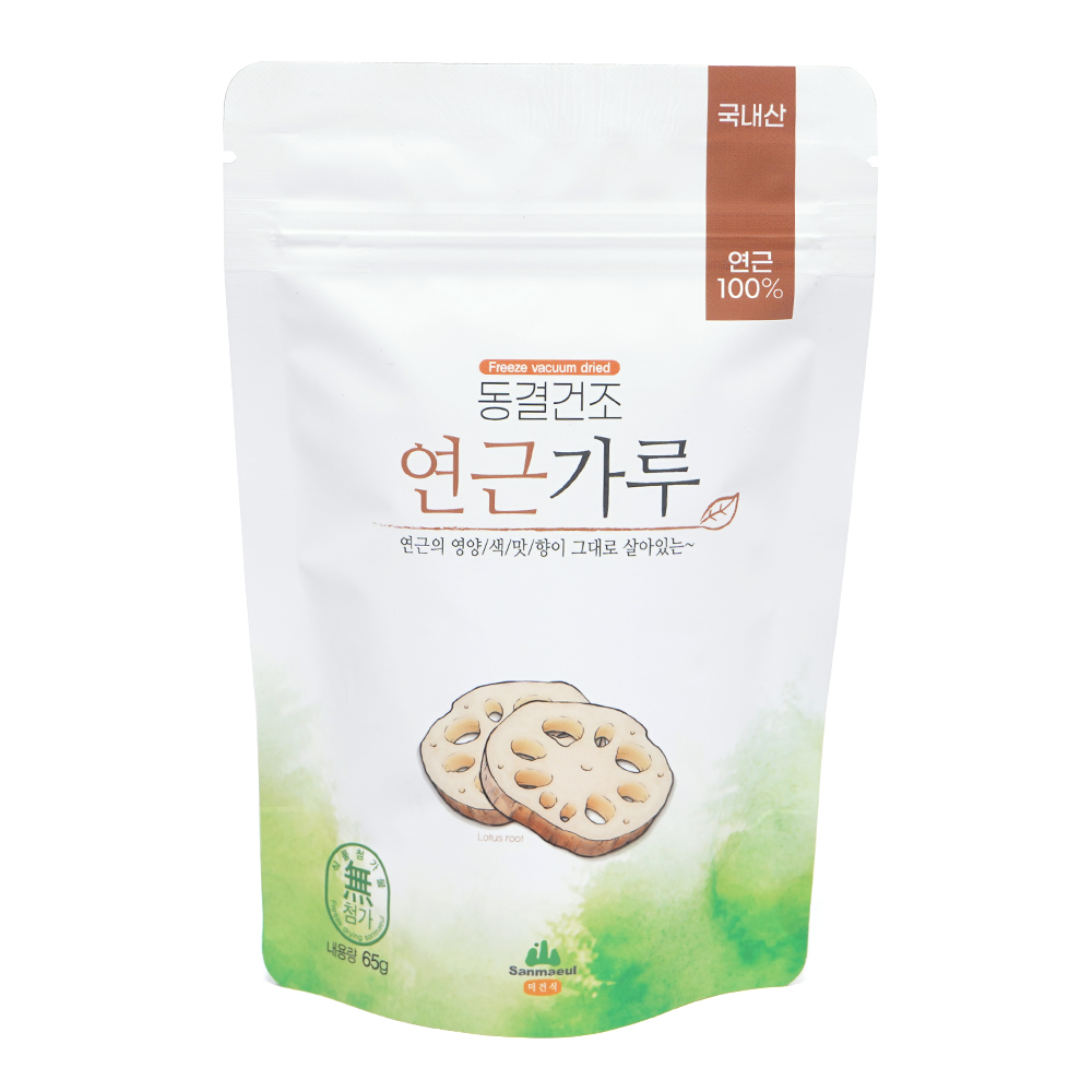 동결건조 연근가루 분말(65g) 국내산 - 상품 이미지