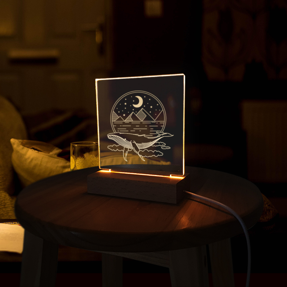 솔라콤 아크릴 무드등 만들기 조명 DIY 키트 소형 알뜰세트