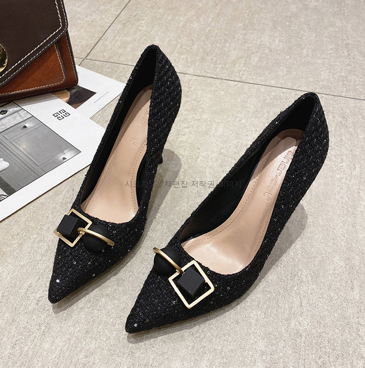 케렌디 7,9cm 버클 스틸레토 펌프스 여성구두 힐 2color 상세 이미지 10