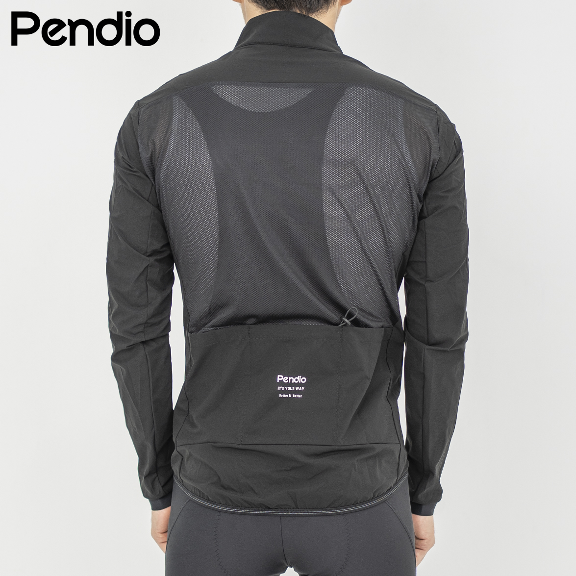 펜디오 윈드스터 자전거 바람막이 져지 이미지 3