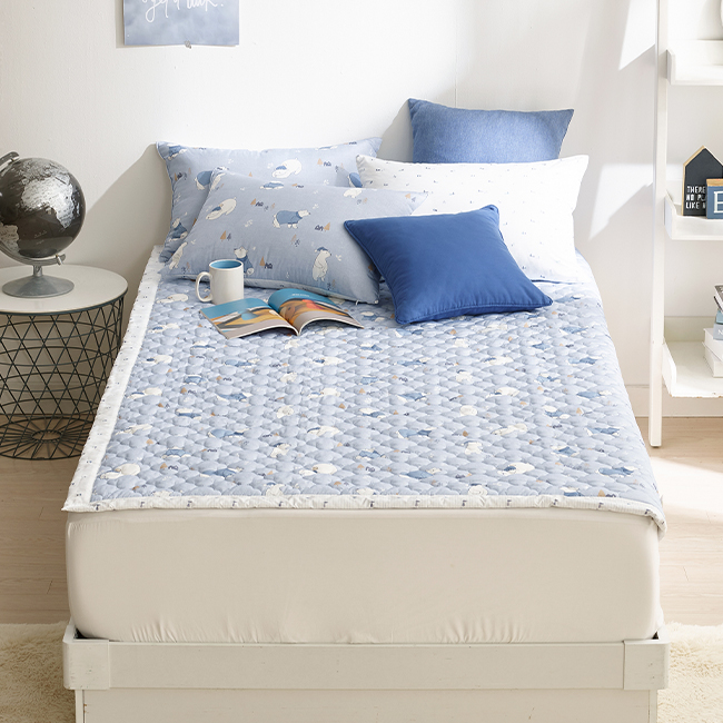 세사온라인 키즈 알러지케어 침대 방수패드 베니베어, SS(슈퍼싱글)